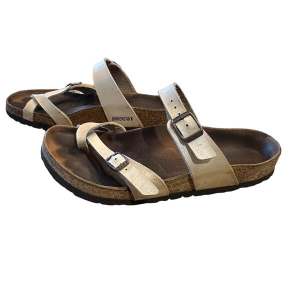 Birkenstock Women’s Size 40 (9) Pearl Mayari Slip On Sandals - Picture 3 of 7